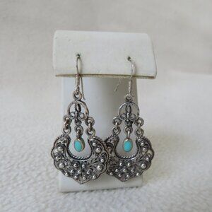 Sterling Filigree Earrings